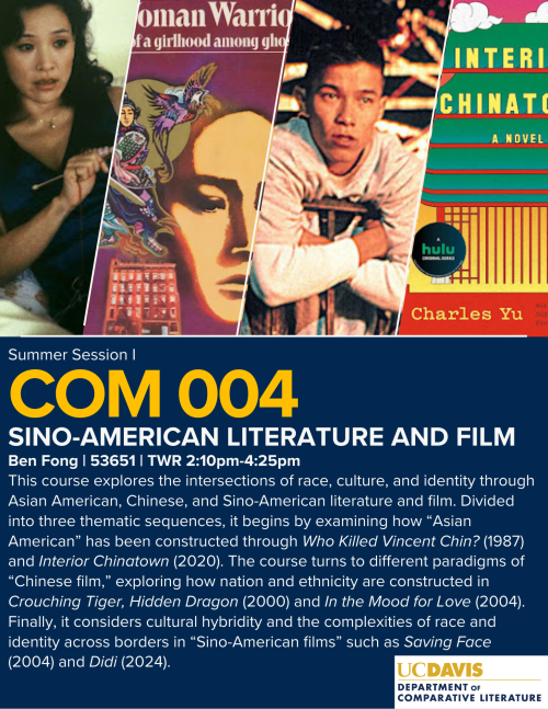 a flyer for COM 004.