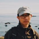 Baseball cap. Ocean.