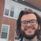 photo of Houston looking at camera