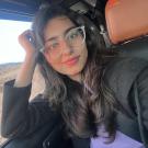 photo of Meher looking at camera